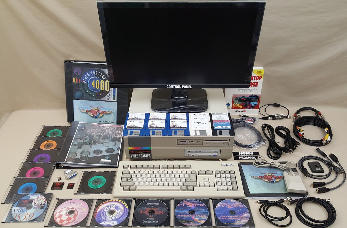 Vampirized Video Toaster Branded Amiga 2000 Desktop Computer w