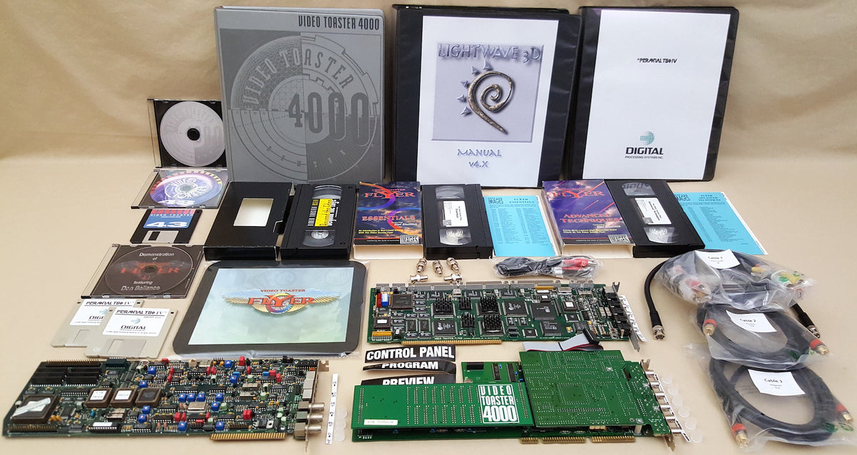 Video Toaster 4000 & Flyer by NewTek & DPS TBCIV for Commodore Amiga