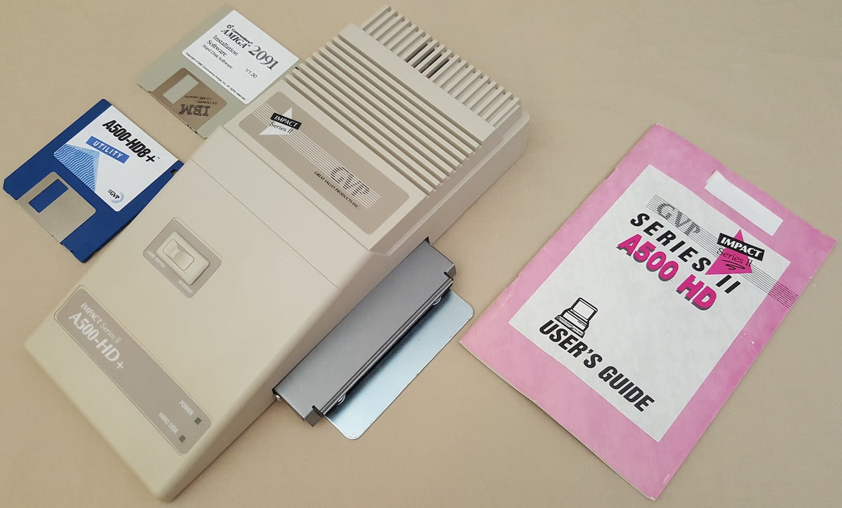 GVP IMPACT Series II A500-HD+ HD8+ 8mb RAM 16gb ZuluSCSI SCSI Hard