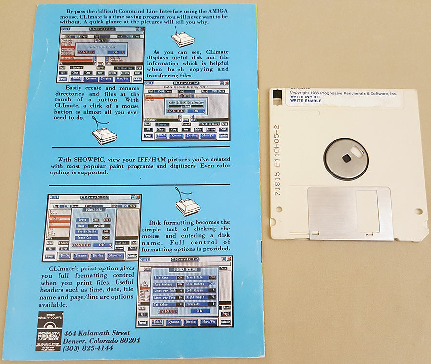 Jeu Commodore Amiga - Saisons & Vacances - Version USA Neuf Scellé - Floppy 3.5" - Stratégie