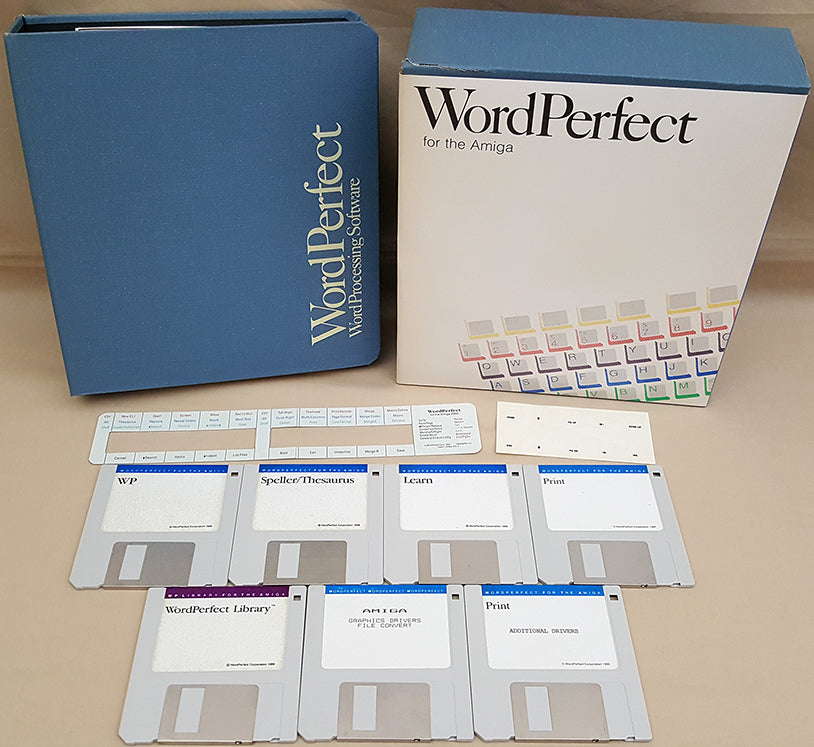WordPerfect v4.1 ©1990 WordPerfect Corporation for Commodore