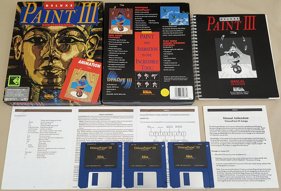 Sources de Deluxe Paint 1.0 - Amiga Impact