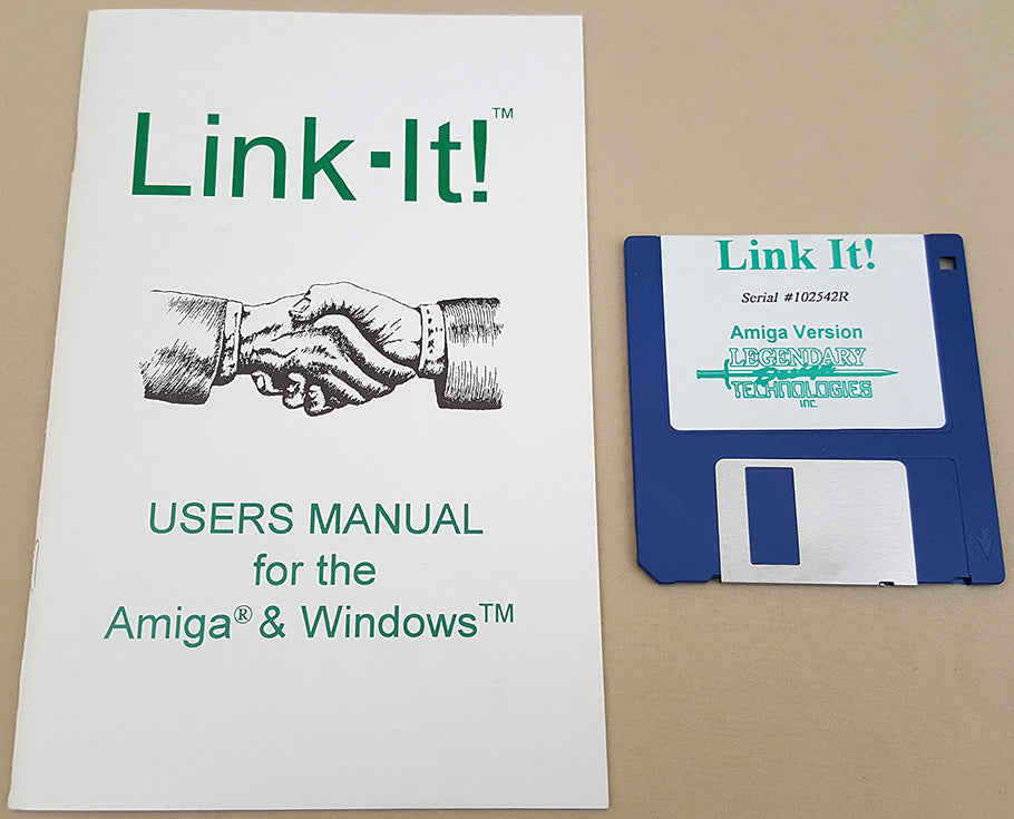 Link-It! v1.0a - 1994 Legendary Design Technologies for Commodore