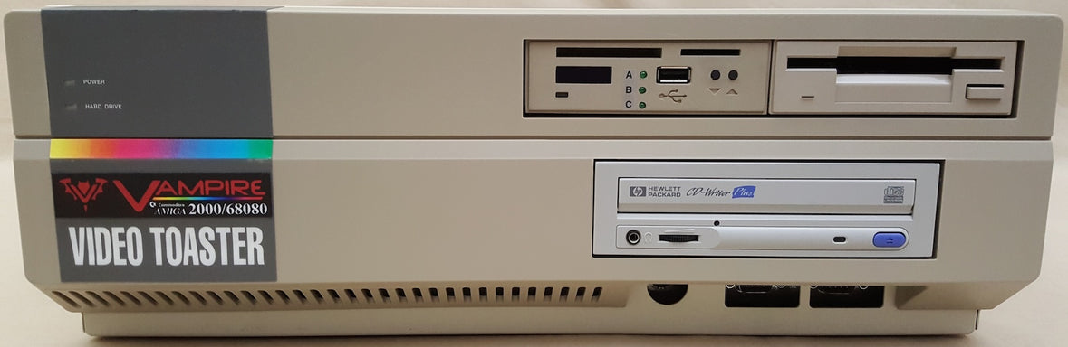 Vampirized Video Toaster Branded Amiga 2000 Desktop Computer w