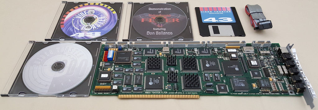 Video Toaster Flyer by NewTek NLE for Commodore Amiga 4000 4000T 3000 ...