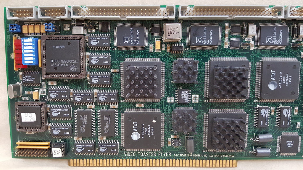 Video Toaster Flyer by NewTek NLE for Commodore Amiga 4000 4000T 3000 ...