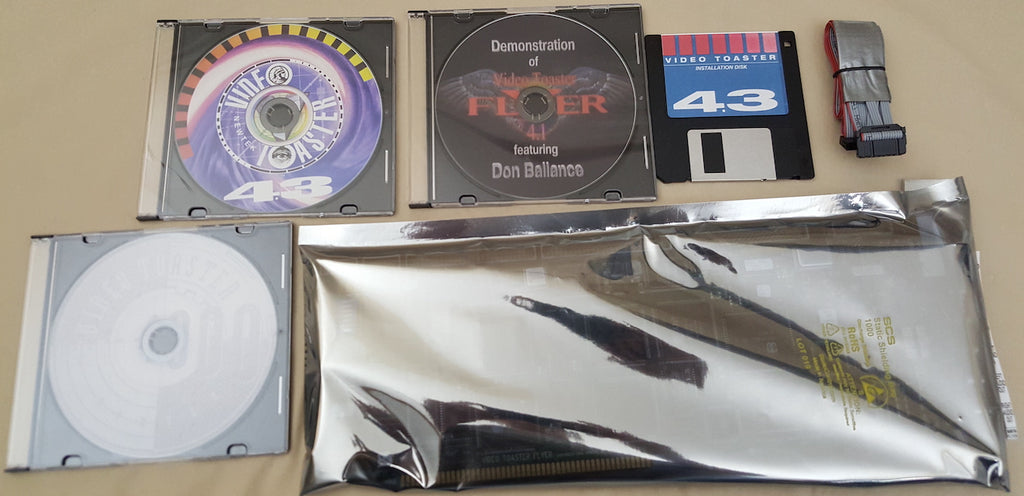 Video Toaster Flyer by NewTek NLE for Commodore Amiga 4000 4000T 3000 ...