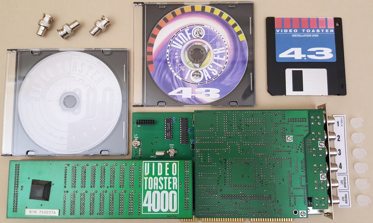 Video Toaster 4000 by NewTek for Commodore Amiga 2500 2000HD 2000 - SN ...