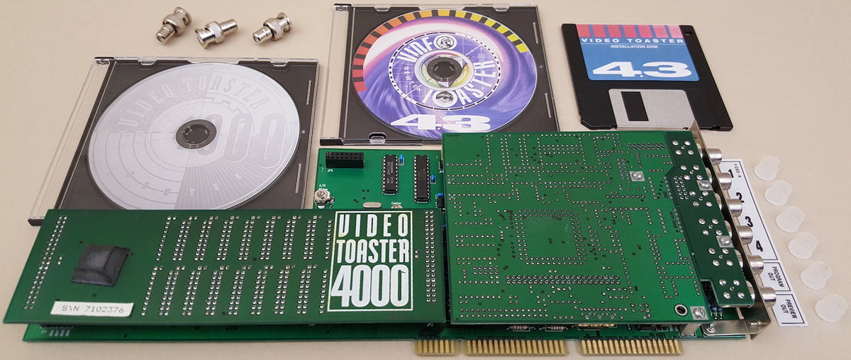 Video Toaster 4000 by NewTek for Commodore Amiga 2500 2000HD 2000 - SN ...