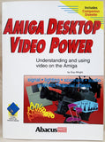 Amiga Desktop Video Power Abacus Book with Companion Disk for Commodore Amiga