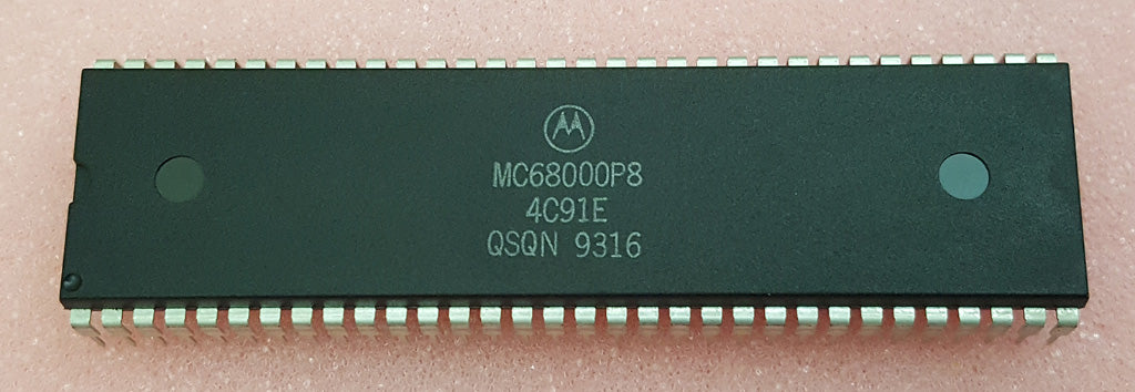 68000 7.16mhz Motorola 64 Pin CPU Commodore Amiga 500 2000 ATARI