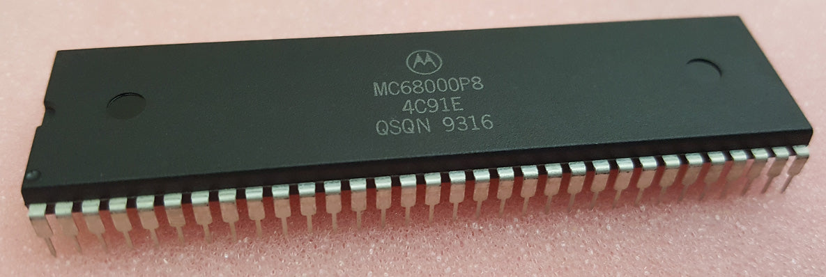 68000 7.16mhz Motorola 64 Pin CPU Commodore Amiga 500 2000 ATARI