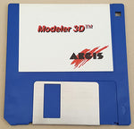 Modeler 3D v1.0 ©1988 Aegis Development Inc. for Commodore Amiga