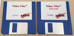 VideoTitler v1.1 ©1987 Aegis Development Desktop Video & Presentation Software for Commodore Amiga