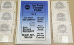 1st Prize Toasted Fonts Sets 1-5 ©1991 Allied Studios for Commodore Amiga Video Toaster