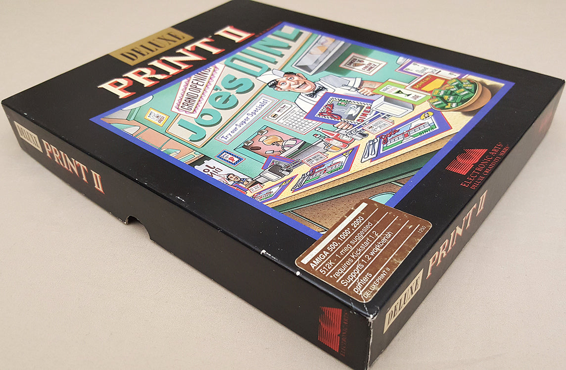 Deluxe Print II ©1989 EA Electronic Arts for Commodore Amiga – My