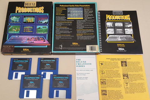 Deluxe Productions ©1988 EA Electronic Arts for Commodore Amiga