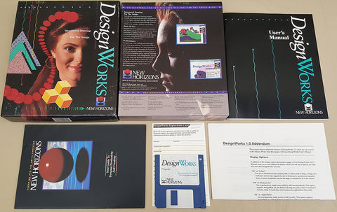 Design Works v1.0 ©1991 New Horizons Software for Commodore Amiga