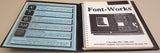 Font-Works Manual Only ©1989 Associated Computer Services for Commodore Amiga