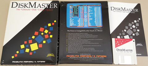 DiskMaster v1.4 - 1989 Progressive Peripherals & Software for Commodore Amiga