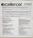 Excellence! v2.0b wUpgrade 3.0 - 1988 Micro-Systems Software for Commodore Amiga