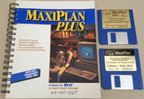 MaxiPlan Plus with Macros Spreadsheet v1.9 - 1988 OXXI Inc. for Commodore Amiga