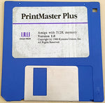 PrintMaster Plus v1.0 Disks ONLY - 1985-89 Unison World for Commodore Amiga