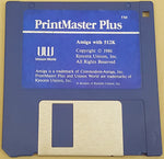 PrintMaster Plus v1.0 Disks ONLY - 1985-89 Unison World for Commodore Amiga