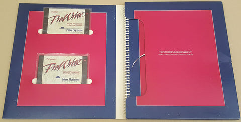 Prowrite Software ProWrite v2.0.2 Word Processor - 1988 New Horizons Software for Commod ...