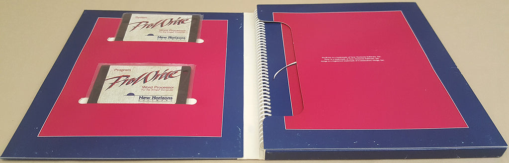 Prowrite Software ProWrite v2.0.2 Word Processor - 1988 New Horizons Software for Commod ...