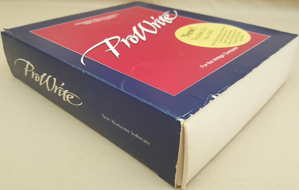 Prowrite Software ProWrite v2.5 Word Processor - 1989 New Horizons Software for Commodor ...