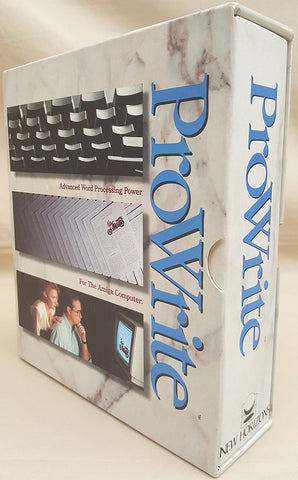 Prowrite Software ProWrite v3.1.1 Word Processor - 1990 New Horizons Software for Commod ...