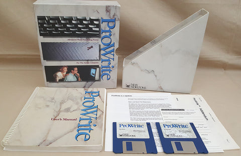 Prowrite Software ProWrite v3.1.1 Word Processor - 1990 New Horizons Software for Commod ...
