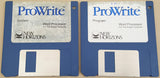ProWrite v3.0.1 Word Processor Disks ONLY - 1990 New Horizons Software for Commodore Amiga