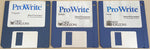 ProWrite v3.3.1 Word Processor Disks ONLY - 1992 New Horizons Software for Commodore Amiga