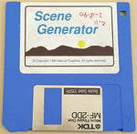 Scene Generator v2.11 Disks ONLY - 1990 Natural Graphics for Commodore Amiga