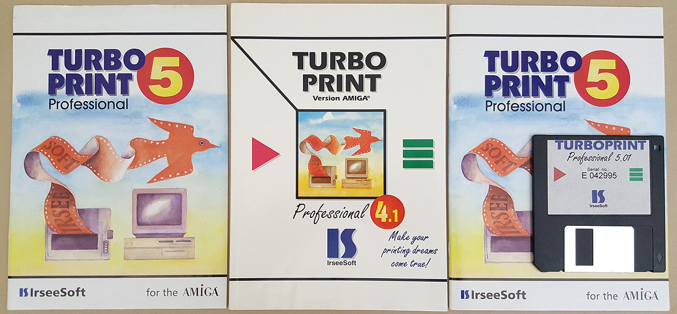Turbo Print Professional v5.01 - 1996 IrseeSoft for Commodore