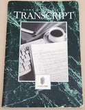 TranScript Word Processor Manual ONLY - 1988 Gold Disk for Commodore Amiga