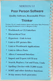 Thinker v2.1 - 1990 Poor Person Software for Commodore Amiga