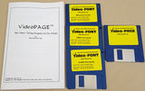 Video Page v1.0 Titling Software - 1990 Impulse, Inc. for Commodore Amiga