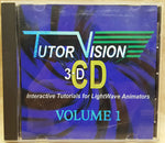 Tutor Vision 3D CD Vol.1 1996 Lightspeed for Commodore Amiga LightWave 3D