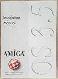Amiga OS v3.5 English German Installation Manual ONLY for Commodore Amiga