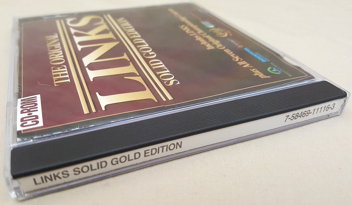 The Original LINKS Solid Gold Edition - 1994 Laser Magic Inc IBM