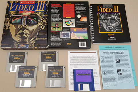 Deluxe Video III v1.06 ©1989 EA Electronic Arts for Commodore Amiga