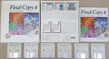 Final Copy II Release 1 - 1992 SoftWood Word Processor for Commodore Amiga