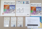 Final Copy II Release 2 - 1993 SoftWood Word Processor for Commodore Amiga