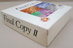 Final Copy II Release 2 - 1993 SoftWood Word Processor for Commodore Amiga