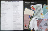 Final Writer Release 3 - 1994 SoftWood Word Processor for Commodore Amiga