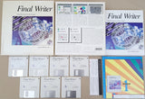 Final Writer Release 3 - 1994 SoftWood Word Processor for Commodore Amiga