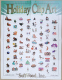 Holiday Color Clip-Art - 1994 SoftWood for Commodore Amiga